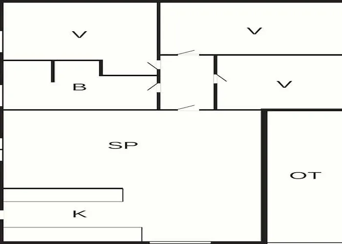6 Person In Juelsminde Дом отдыха Sonderby (Midtjylland)